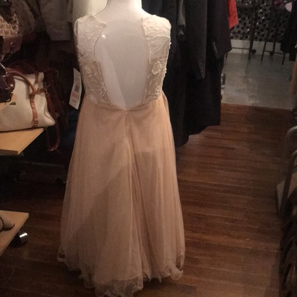 New Rare Edition dresses size 10 Taupe children - Picture 3 of 6